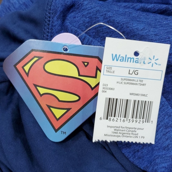 Supermen long sleeves shirt licensed - Picture 8 of 10